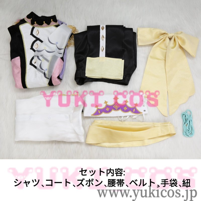 画像2: あんさんぶるスターズ! あんスタ Special for Princess! スペシャル・フォー・プリンセス エスプリ 夢見るユニコーンの王子さま エス カンナ ユメ ライカ 冴霧笑主  花群冬芽 名都神無  宝丈萊香  コスプレ衣装 送料無料 (2)