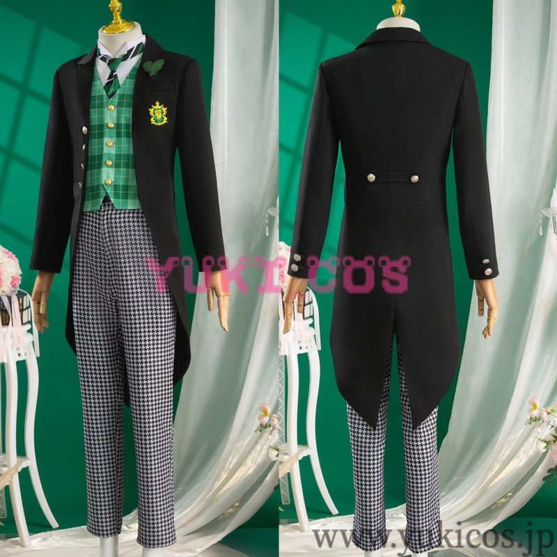 画像7: 黒執事 寄宿学校編 ハーマン・グリーンヒル Herman Greenhill エドガー・レドモンド Edgar Redmond ロレンス・ブルーアー Lawrence Bluewer グレゴリー・バイオレット Gregory Violet コスプレ衣装 送料無料 (7)