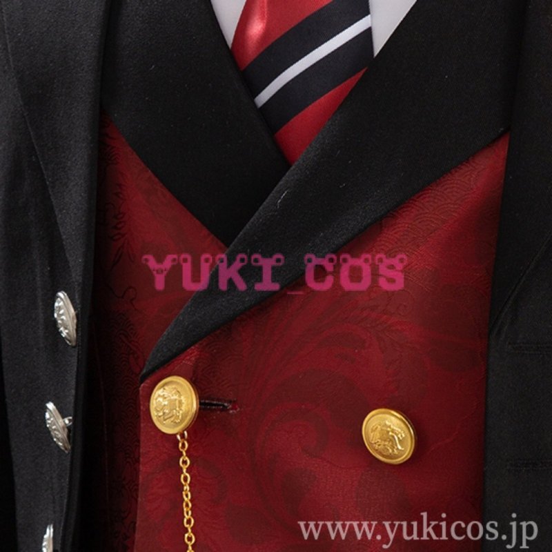 画像15: 黒執事 寄宿学校編 ハーマン・グリーンヒル Herman Greenhill エドガー・レドモンド Edgar Redmond ロレンス・ブルーアー Lawrence Bluewer グレゴリー・バイオレット Gregory Violet コスプレ衣装 送料無料 (15)