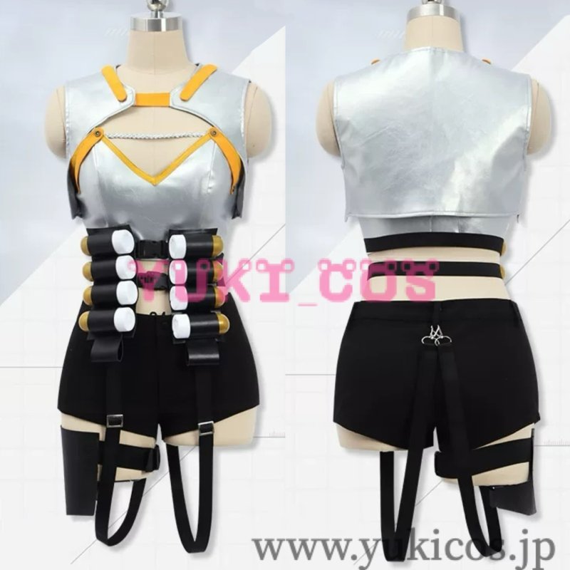 画像9: 勝利の女神:NIKKE ニケ アニス コスプレ衣装 送料無料 (9)