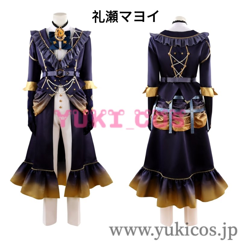 画像3: あんさんぶるスターズ！！　あんスタ　クロススカウト・傾慕の華／享楽　囲い込む華　礼瀬マヨイ　絡みつく華　椎名ニキ　取り巻く華　日々樹渉　コスプレ衣装　送料無料 (3)