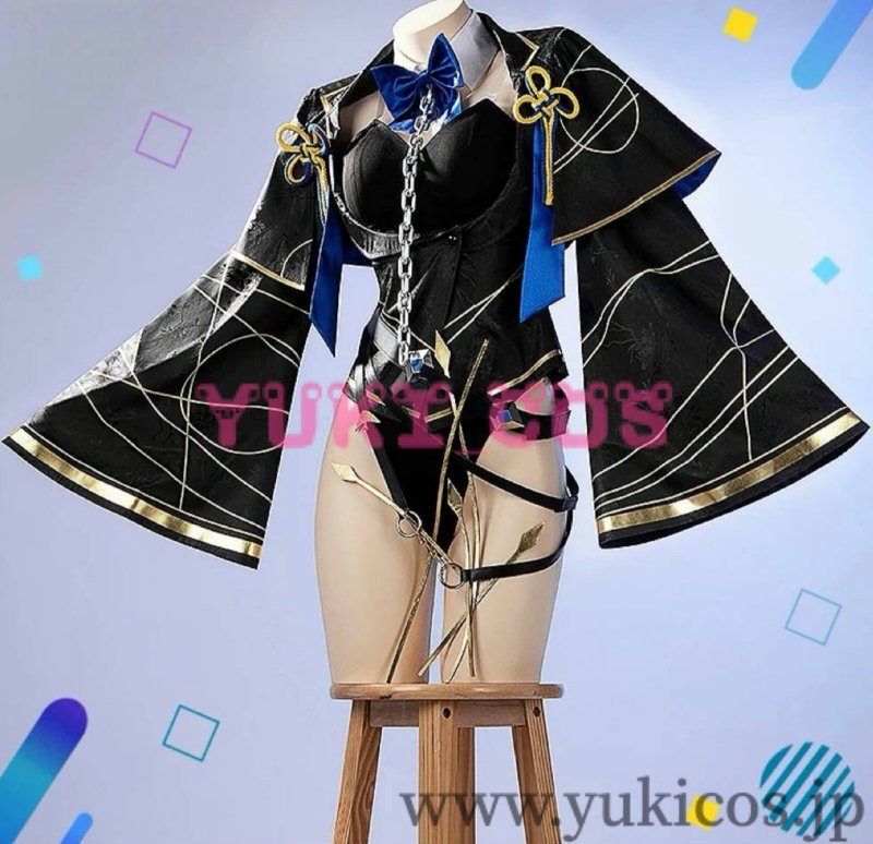 画像4: Vtuber にじさんじ Dytica 小柳ロウ こやなぎろう 女体化 コスプレ衣装 送料無料 (4)