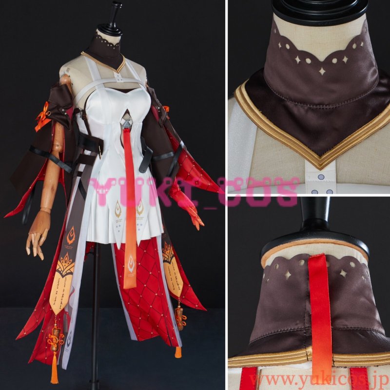 画像4: Wuthering Waves 鳴潮 メイチョウ 長離 チョウリ コスプレ衣装 送料無料 (4)