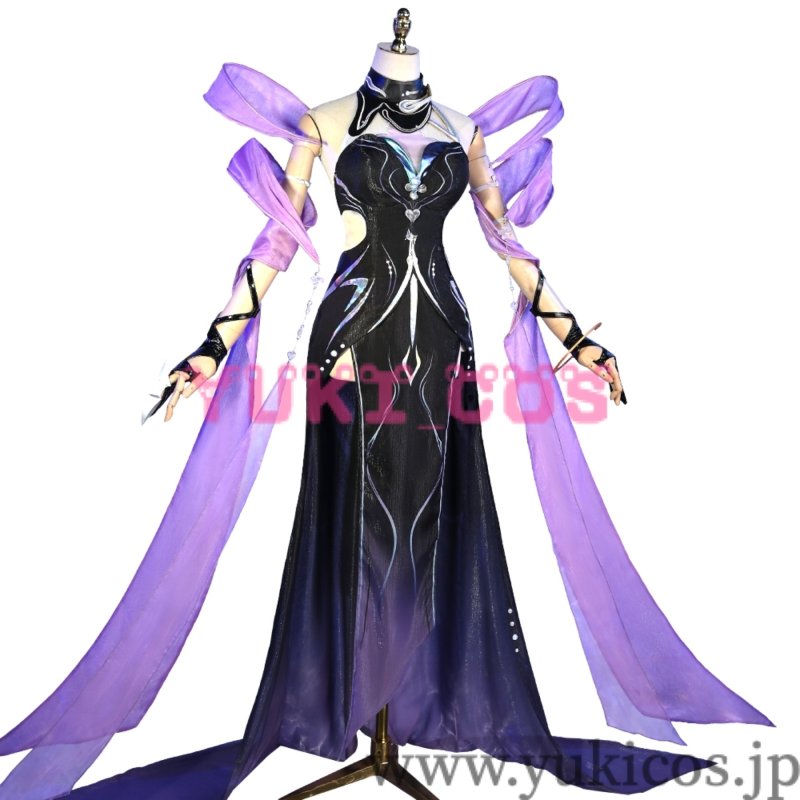 画像4: 王者栄耀  おうじゃえいよう Honor of Kings 楊玉環 ヤン・ユーファン Stellar Songtress Esports observer of honor コスプレ衣装 送料無料 (4)