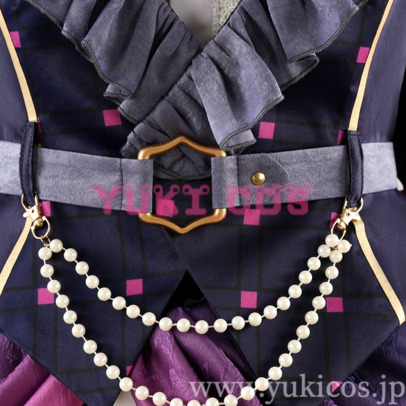 画像9: あんさんぶるスターズ!! あんスタ クロススカウト・傾慕の華/恍惚 乱れ咲く華 巴日和 突き進む華 葵ゆうた 誘い込む華 衣更真緒 コスプレ衣装 送料無料 (9)