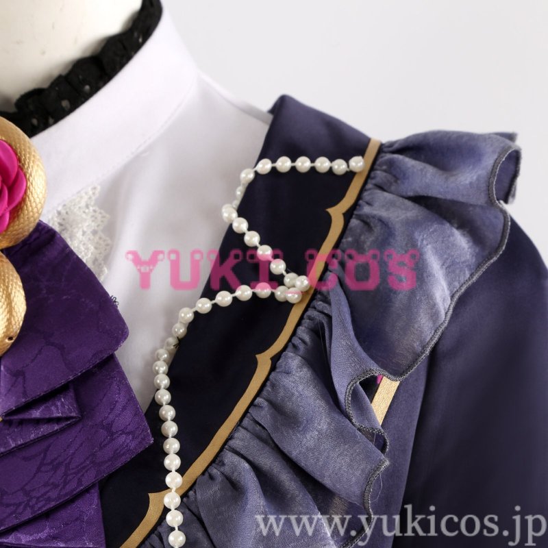 画像7: あんさんぶるスターズ!! あんスタ クロススカウト・傾慕の華/恍惚 乱れ咲く華 巴日和 突き進む華 葵ゆうた 誘い込む華 衣更真緒 コスプレ衣装 送料無料 (7)