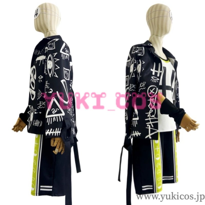 画像3: 18TRIP エイティーントリップ エイトリ 白光琉衣  コスプレ衣装 送料無料 (3)