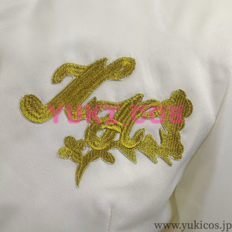 画像7: ウマ娘 プリティーダービー ウマ娘 キングヘイロー 応援団衣装 白く気高き激励の装 コスプレ衣装 送料無料 (7)