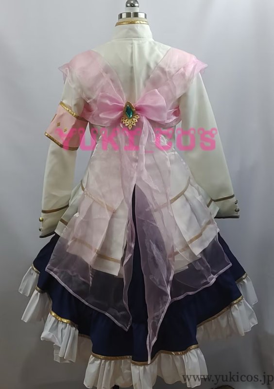 画像3: ウマ娘 プリティーダービー ウマ娘 キングヘイロー 応援団衣装 白く気高き激励の装 コスプレ衣装 送料無料 (3)