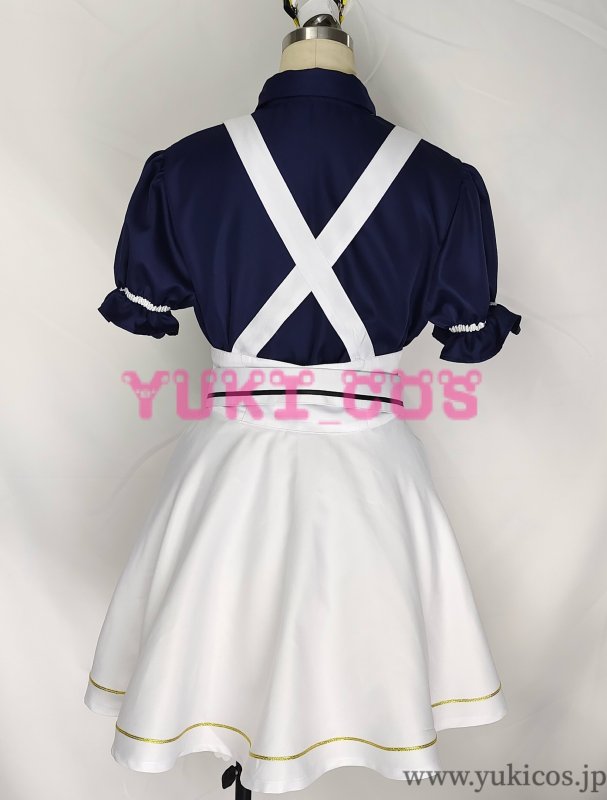 画像4: ブルーアーカイブ ブルアカカフェ  補習授業部テーマカフェ 阿慈谷ヒフミ 下江コハル 浦和ハナコ 空崎ヒナ コスプレ衣装 送料無料 (4)