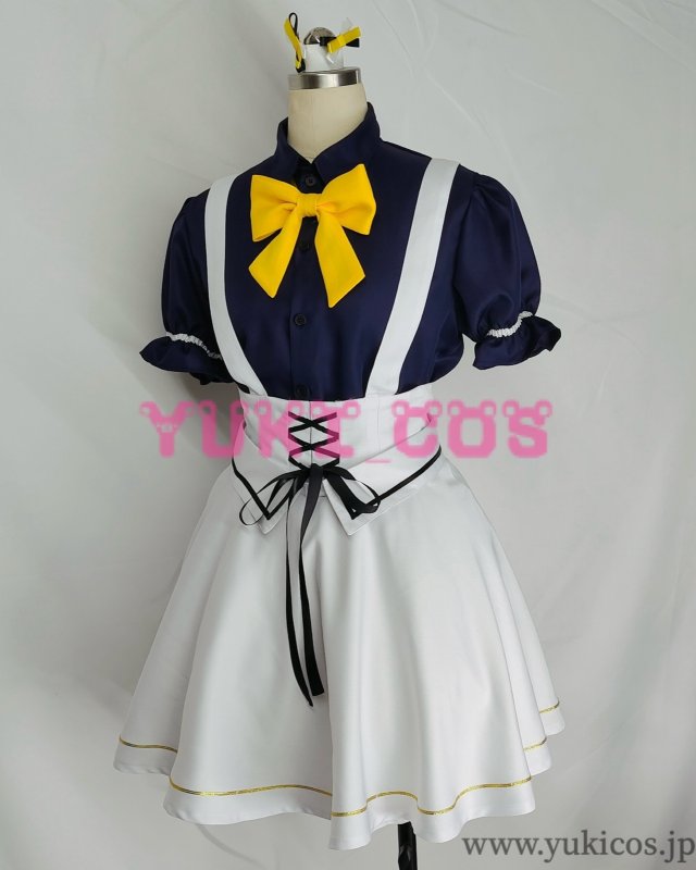 画像3: ブルーアーカイブ ブルアカカフェ  補習授業部テーマカフェ 阿慈谷ヒフミ 下江コハル 浦和ハナコ 空崎ヒナ コスプレ衣装 送料無料 (3)