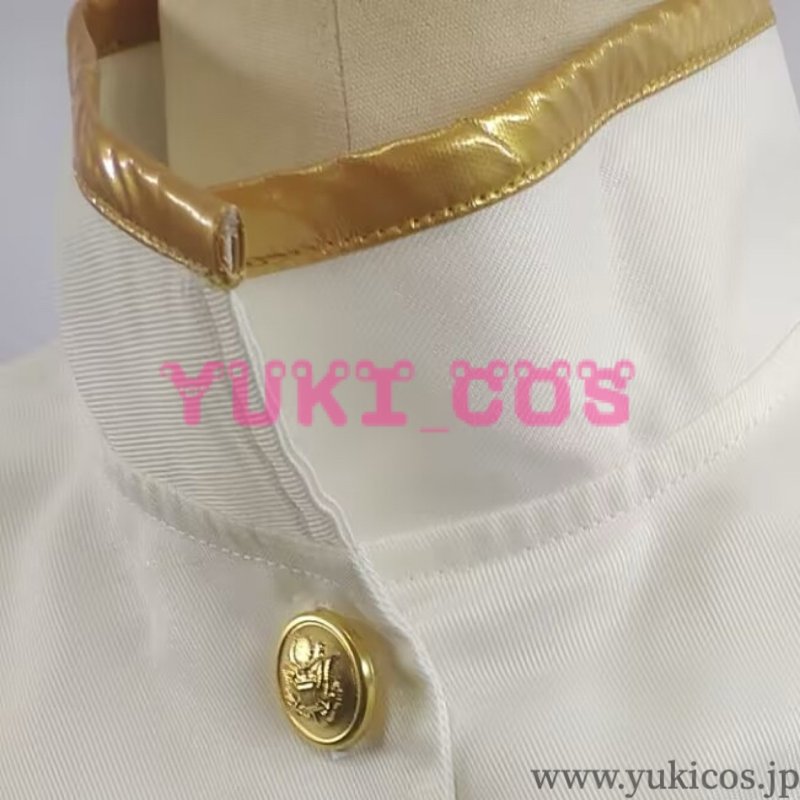 画像6: ウマ娘 プリティーダービー ウマ娘 キングヘイロー 応援団衣装 白く気高き激励の装 コスプレ衣装 送料無料 (6)