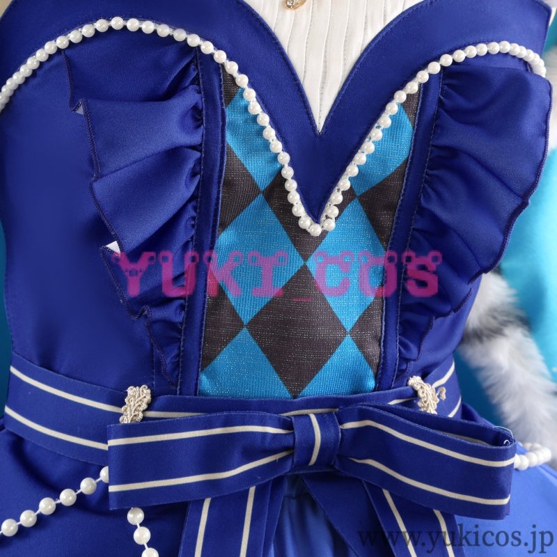 画像6: プロジェクトセカイ　プロセカ　Crown of Suitガチャ　ダイヤモンドの女王　初音ミク　コスプレ衣装　送料無料 (6)