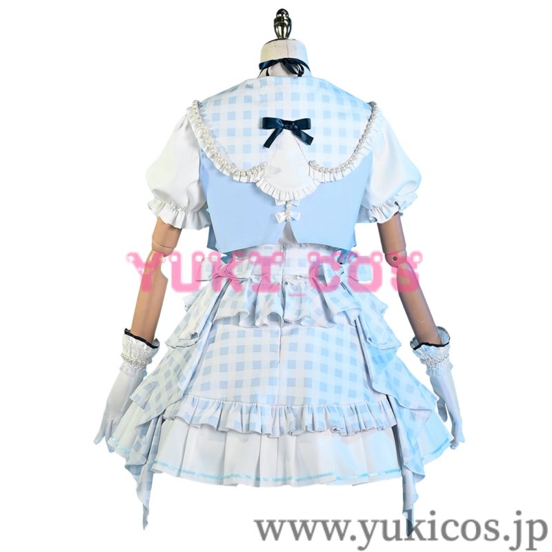 画像3: プロジェクトセカイ プロセカ MORE MORE JUMP! MMJ 4th Anniversary プレミアムプレゼントガチャ Sweet & Rose 桐谷遥 コスプレ衣装 送料無料 (3)