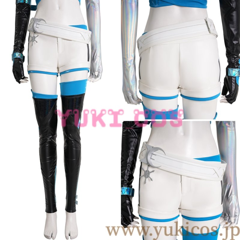 画像12: マーベルライバルズ Marvel Rivals Luna Snow ルナ・スノー コスプレ衣装 送料無料 (12)