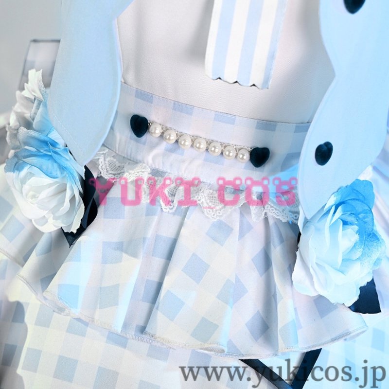 画像8: プロジェクトセカイ プロセカ MORE MORE JUMP! MMJ 4th Anniversary プレミアムプレゼントガチャ Sweet & Rose 桐谷遥 コスプレ衣装 送料無料 (8)