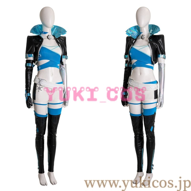 画像3: マーベルライバルズ Marvel Rivals Luna Snow ルナ・スノー コスプレ衣装 送料無料 (3)