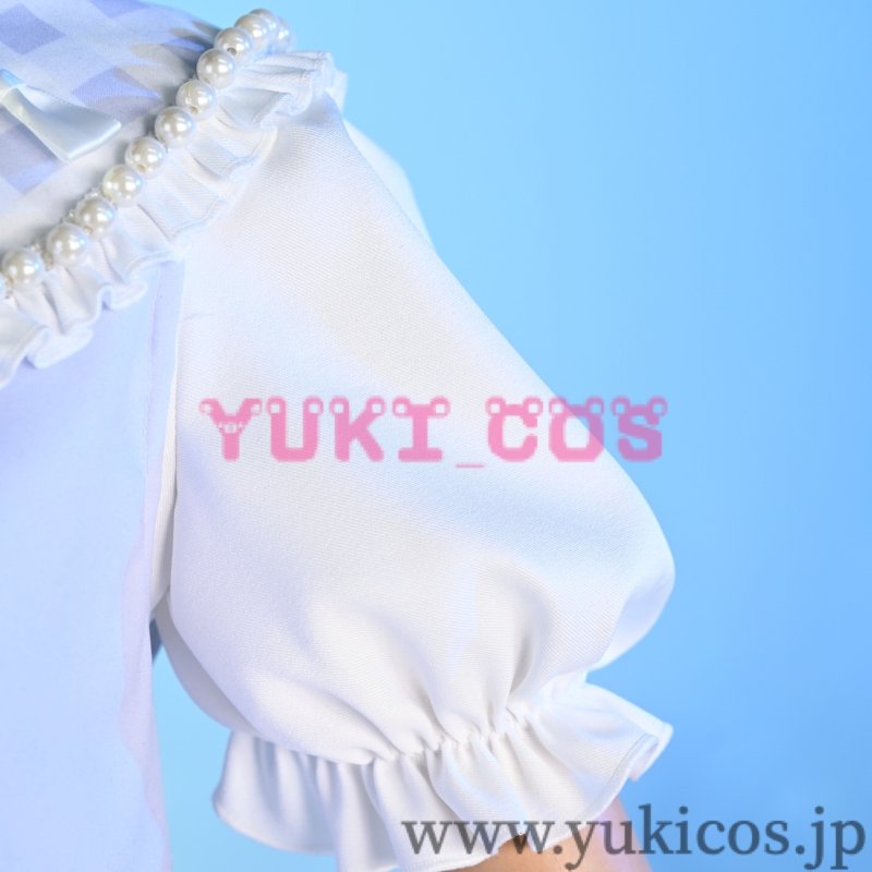 画像6: プロジェクトセカイ プロセカ MORE MORE JUMP! MMJ 4th Anniversary プレミアムプレゼントガチャ Sweet & Rose 桐谷遥 コスプレ衣装 送料無料 (6)