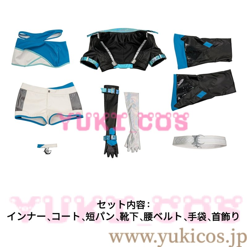 画像2: マーベルライバルズ Marvel Rivals Luna Snow ルナ・スノー コスプレ衣装 送料無料 (2)