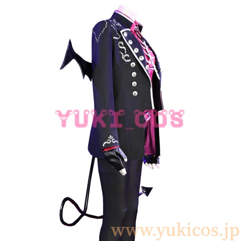 画像4: Vtuber にじさんじ VOLTACTION Angel×Devil  渡会雲雀 コスプレ衣装 送料無料 (4)