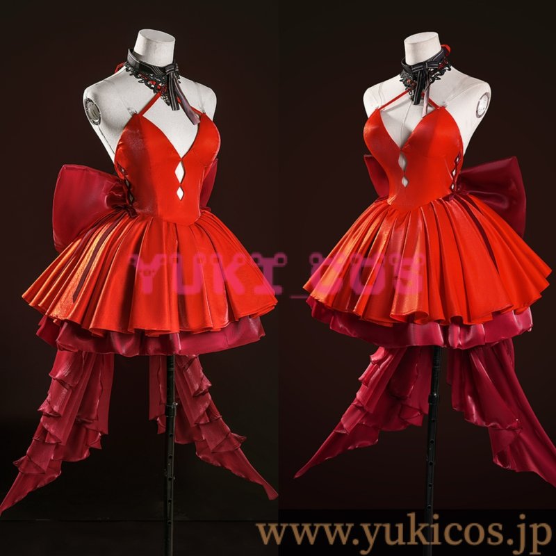 画像3: 勝利の女神:NIKKE×エヴァンゲリオン NIKKE×エヴァ 式波・アスカ・ラングレー:WILLE 孤海の楽章 コスプレ衣装 送料無料 (3)