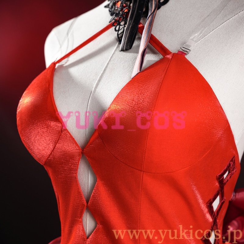 画像5: 勝利の女神:NIKKE×エヴァンゲリオン NIKKE×エヴァ 式波・アスカ・ラングレー:WILLE 孤海の楽章 コスプレ衣装 送料無料 (5)