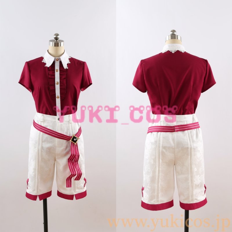 画像17: あんさんぶるスターズ!! あんスタMusic 溶けた心*思い出のスノーホワイト メルヘン・ホワイト ユメ アタック・ホワイト エス ロジカル・ホワイト カンナ リリカル・ホワイト ライカ 花群冬芽 冴霧笑主  名都神無 宝丈萊香 コスプレ衣装 送料無料 (17)