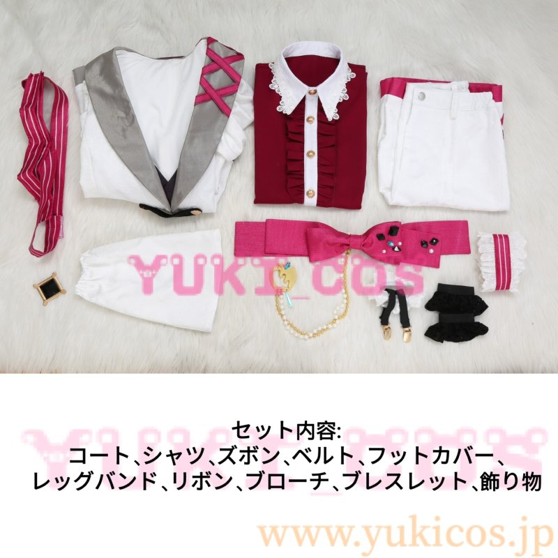 画像2: あんさんぶるスターズ!! あんスタMusic 溶けた心*思い出のスノーホワイト メルヘン・ホワイト ユメ アタック・ホワイト エス ロジカル・ホワイト カンナ リリカル・ホワイト ライカ 花群冬芽 冴霧笑主  名都神無 宝丈萊香 コスプレ衣装 送料無料 (2)