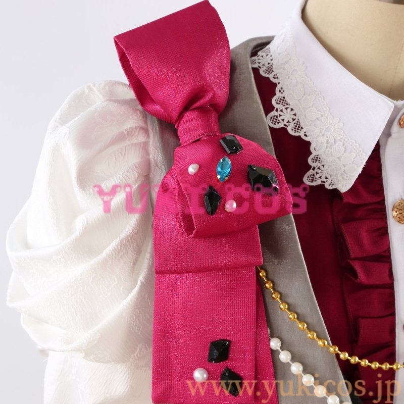 画像9: あんさんぶるスターズ!! あんスタMusic 溶けた心*思い出のスノーホワイト メルヘン・ホワイト ユメ アタック・ホワイト エス ロジカル・ホワイト カンナ リリカル・ホワイト ライカ 花群冬芽 冴霧笑主  名都神無 宝丈萊香 コスプレ衣装 送料無料 (9)