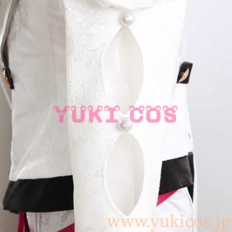 画像12: あんさんぶるスターズ!! あんスタMusic 溶けた心*思い出のスノーホワイト メルヘン・ホワイト ユメ アタック・ホワイト エス ロジカル・ホワイト カンナ リリカル・ホワイト ライカ 花群冬芽 冴霧笑主  名都神無 宝丈萊香 コスプレ衣装 送料無料 (12)