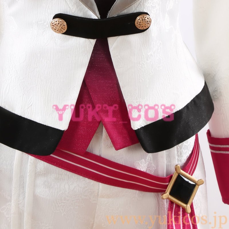 画像10: あんさんぶるスターズ!! あんスタMusic 溶けた心*思い出のスノーホワイト メルヘン・ホワイト ユメ アタック・ホワイト エス ロジカル・ホワイト カンナ リリカル・ホワイト ライカ 花群冬芽 冴霧笑主  名都神無 宝丈萊香 コスプレ衣装 送料無料 (10)