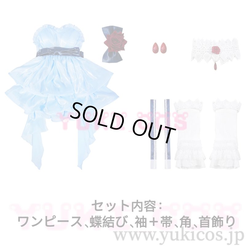 画像2: 新世紀エヴァンゲリオン 惣流・アスカ・ラングレー アスカ SUMMER DRESS コスプレ衣装 送料無料 (2)