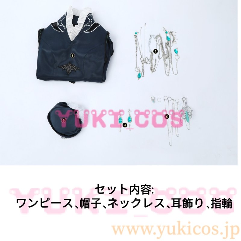 画像2: NARAKA: BLADEPOINT Jelena コスプレ衣装 送料無料 (2)