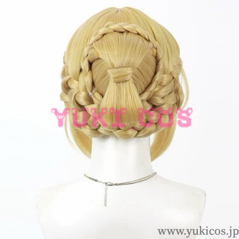 画像4: ゼンレスゾーンゼロ ゼンゼロ イヴリン イヴリン・シェヴァリエ コスプレウィッグ 送料無料 (4)