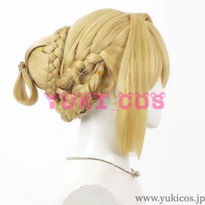 画像3: ゼンレスゾーンゼロ ゼンゼロ イヴリン イヴリン・シェヴァリエ コスプレウィッグ 送料無料 (3)