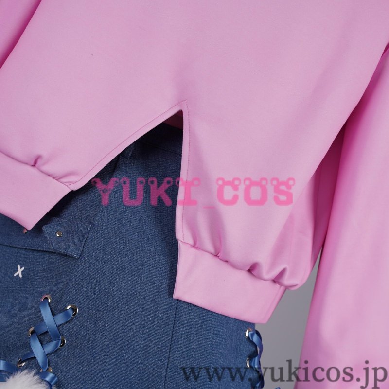 画像9: バーチャルYouTuber Vtuber Mococo Abyssgard モココ・アビスガード Fuwawa Abyssgard フワワ・アビスガード 新衣装 コスプレ衣装 送料無料 (9)