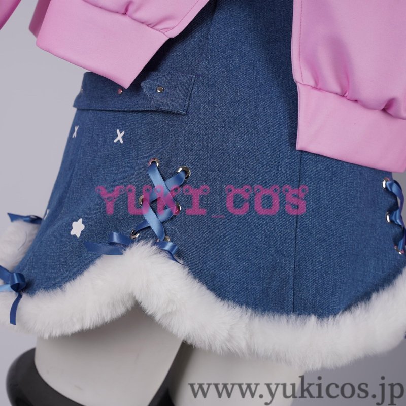 画像10: バーチャルYouTuber Vtuber Mococo Abyssgard モココ・アビスガード Fuwawa Abyssgard フワワ・アビスガード 新衣装 コスプレ衣装 送料無料 (10)