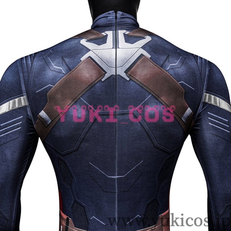 画像6: キャプテン・アメリカ/ウィンター・ソルジャー Captain America: The Winter Soldier キャプテン コスプレ衣装 送料無料 (6)