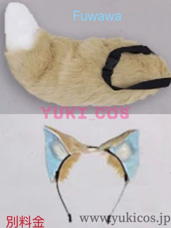 画像17: バーチャルYouTuber Vtuber Mococo Abyssgard モココ・アビスガード Fuwawa Abyssgard フワワ・アビスガード 新衣装 コスプレ衣装 送料無料 (17)