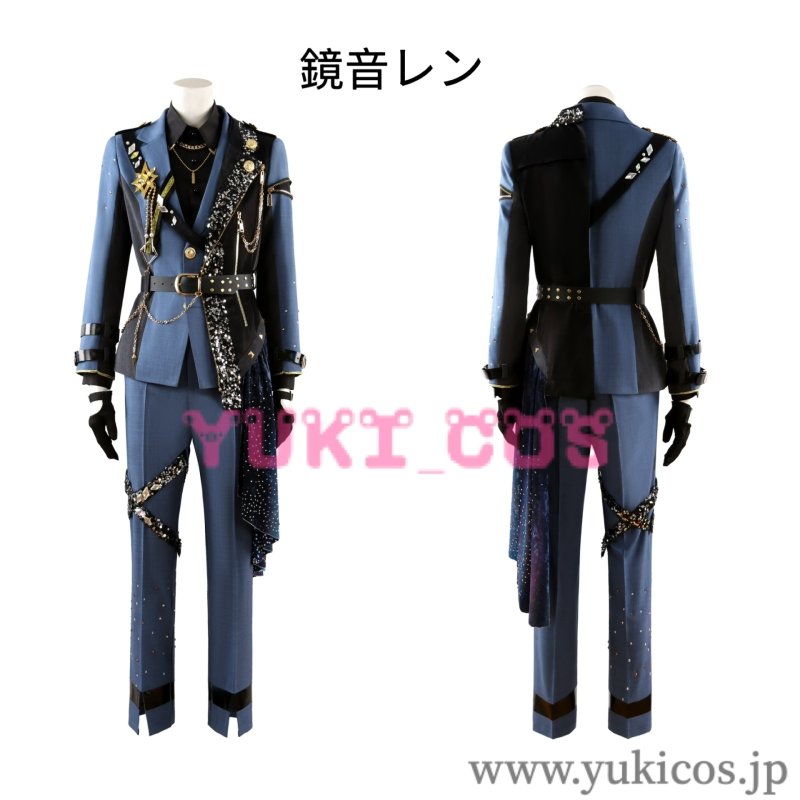 画像4: プロジェクトセカイ × あんさんぶるスターズ！！　プロセカ×あんスタ　カラフル★世界で輝く星たち　神代類　天馬司　KAITO　青柳冬弥　東雲彰人　鏡音レン　守沢千秋　漣ジュン　瀬名泉　逆先夏目　コスプレ衣装　送料無料 (4)