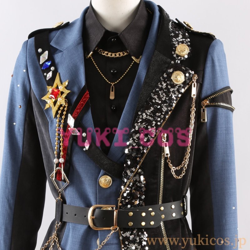 画像14: プロジェクトセカイ × あんさんぶるスターズ！！　プロセカ×あんスタ　カラフル★世界で輝く星たち　神代類　天馬司　KAITO　青柳冬弥　東雲彰人　鏡音レン　守沢千秋　漣ジュン　瀬名泉　逆先夏目　コスプレ衣装　送料無料 (14)