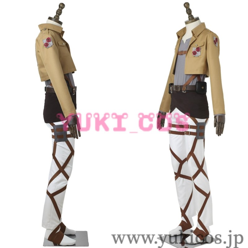 画像6: 進撃の巨人 駐屯兵団 団体服 コスプレ衣装 送料無料 (6)