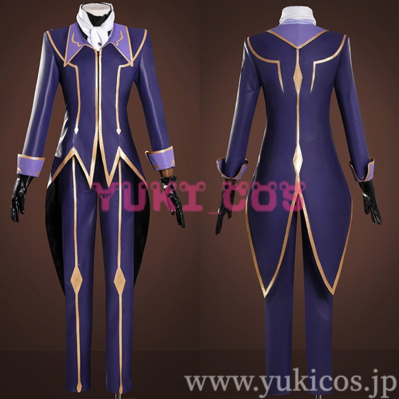 画像3: コードギアス 反逆のルルーシュ ルルーシュ・ランペルージ Lelouch Lamperouge 戦闘服 コスプレ衣装 送料無料 (3)