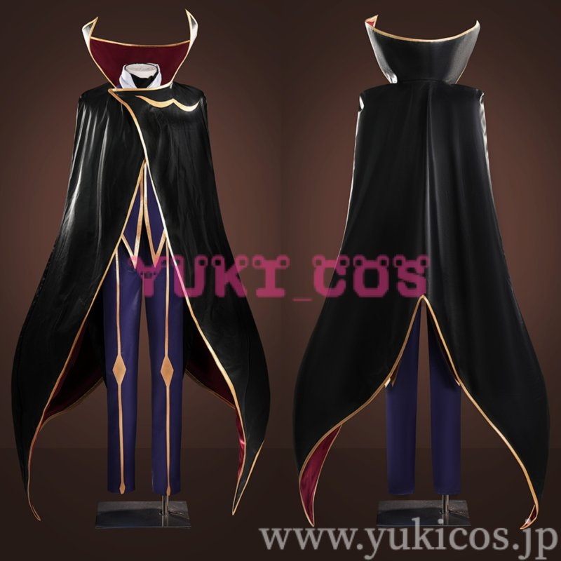 画像1: コードギアス 反逆のルルーシュ　ルルーシュ・ランペルージ　Lelouch Lamperouge　戦闘服　コスプレ衣装　送料無料 (1)