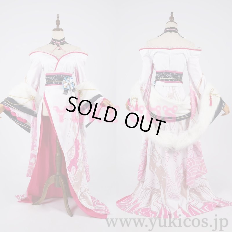 画像1: Vtuber　ホロライブEN　ラオーラ・パンテーラ　Raora Panthera　着物　コスプレ衣装　送料無料 (1)