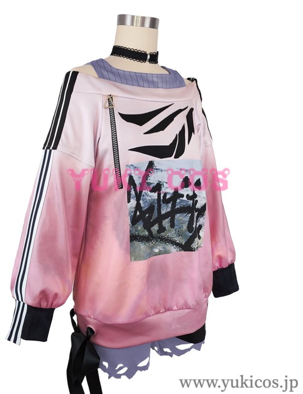 画像4: プロジェクトセカイ プロセカ 25時、ナイトコードで 暁山瑞希 あきやまみずき キティ  コスプレ衣装 送料無料 (4)