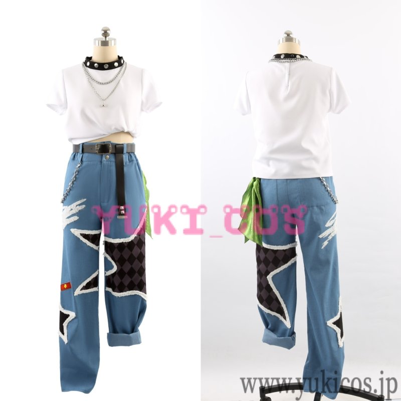 画像14: あんさんぶるスターズ!! あんスタ Trickstar 新曲 ワチャガナドゥ? 遊木真 氷鷹北斗 明星スバル 衣更真緒 コスプレ衣装 送料無料 (14)