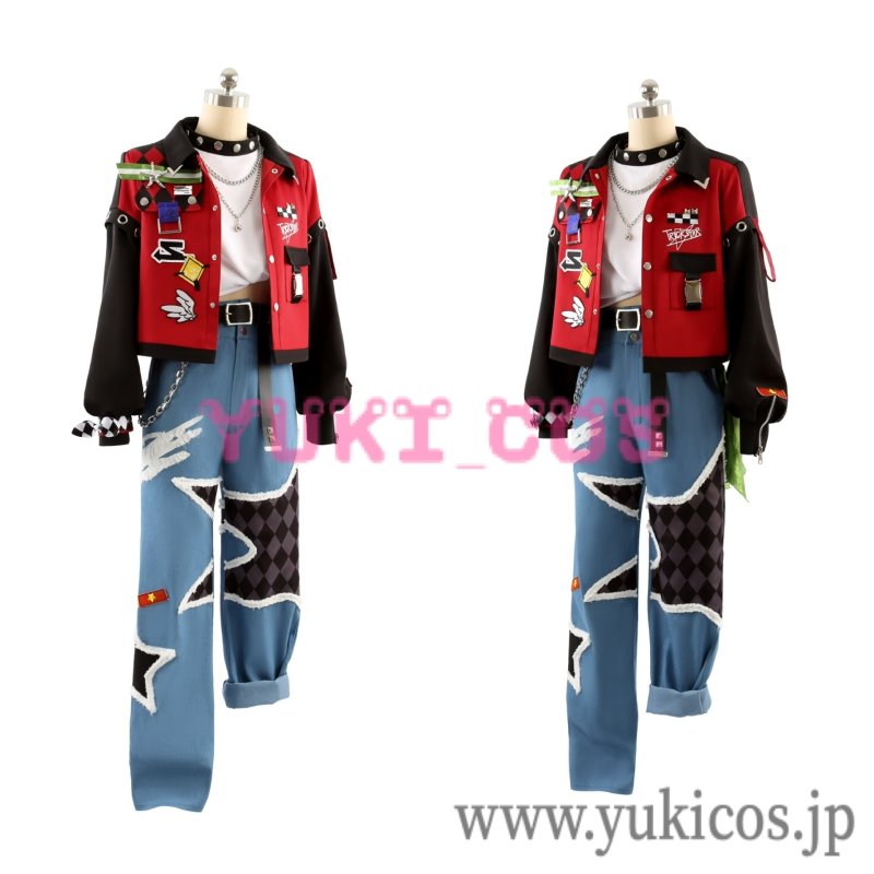 画像7: あんさんぶるスターズ!! あんスタ Trickstar 新曲 ワチャガナドゥ? 遊木真 氷鷹北斗 明星スバル 衣更真緒 コスプレ衣装 送料無料 (7)