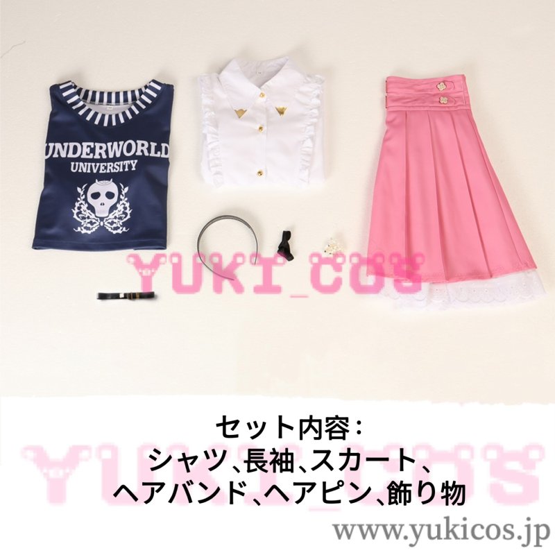 画像2: Vtuber Hololivie EN ホロライブ EN Mori Calliope 森カリオペ コスプレ衣装 送料無料 (2)