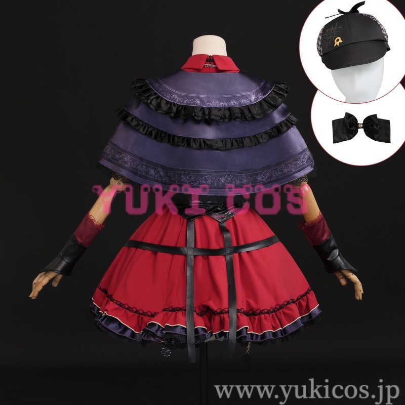 画像4: Vtuber ホロライブEN シオリ・ノヴェラ Shiori Novella 探偵衣装 コスプレ衣装 送料無料 (4)